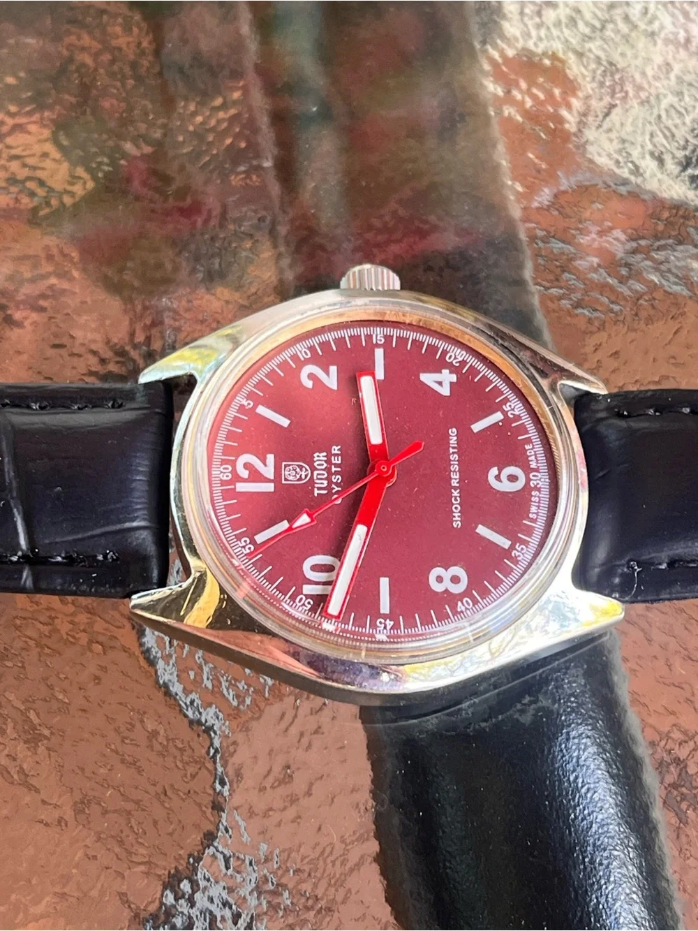 Classic Mens Tudor Manual Wind Wristwatch